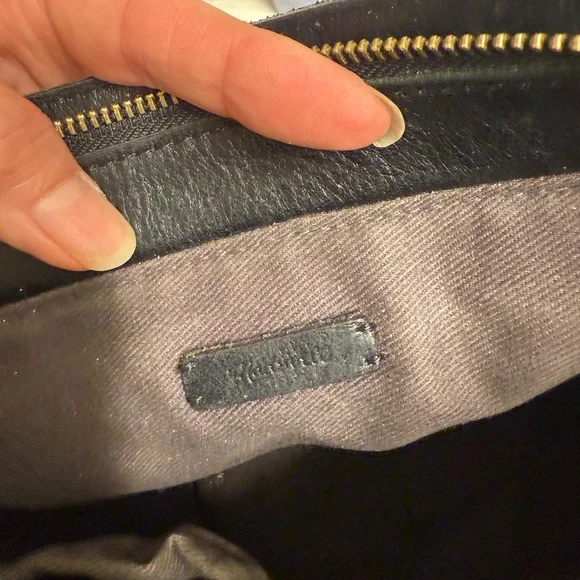 Madewell Mini Zippered  Transport Tote Bag - Picture 5 of 10